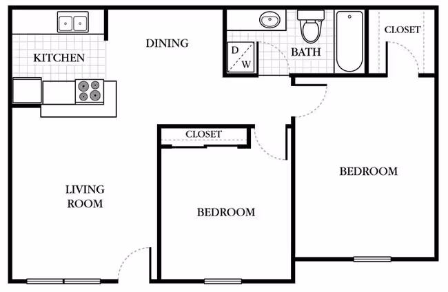 B1-The Buckingham 140-3 floor plan